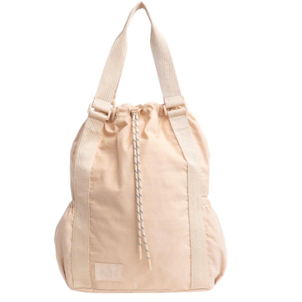 NWT BÉIS The Sport Tote in Beige